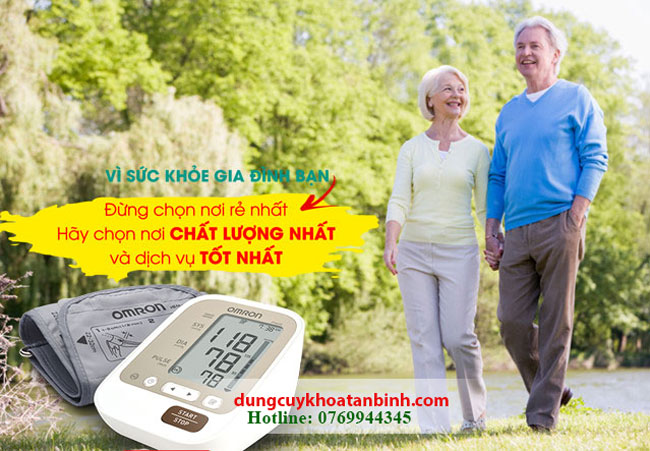 Máy đo huyết áp tự động Omron Hem JPN600 chất lượng